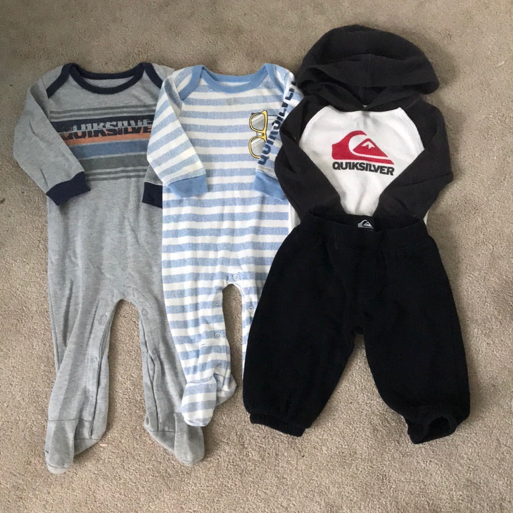 4 piece baby Quiksilver lot.